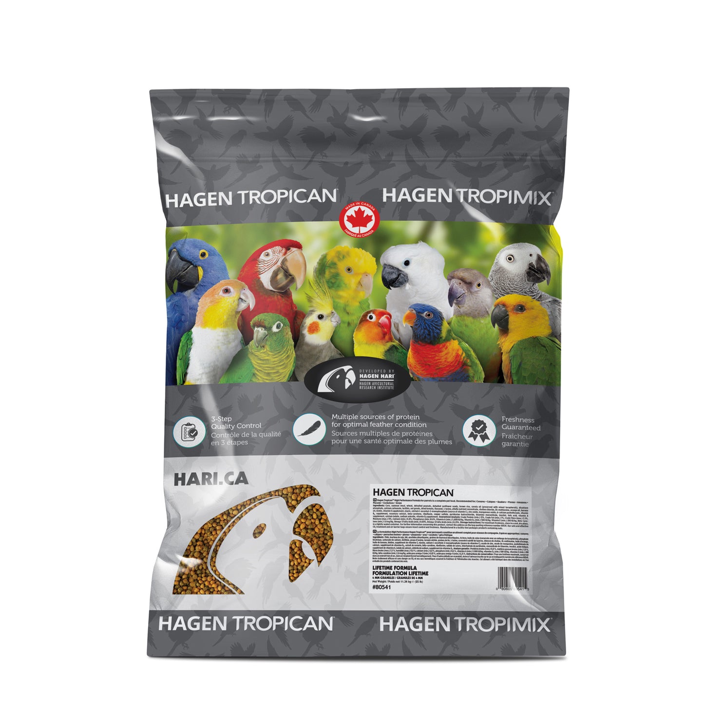 Tropican Lifetime Formula Granules for Parrots