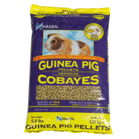 Hagen Guinea Pig Pellet Food Front