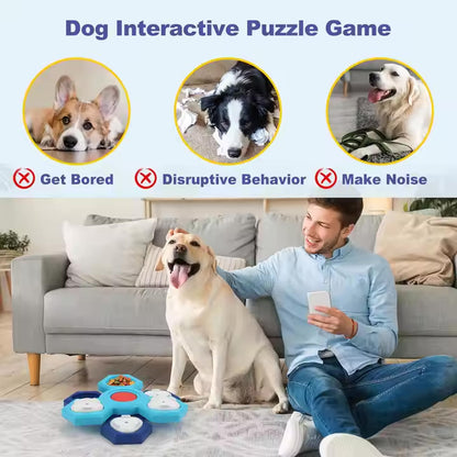 Dog Puzzle Toy – Honeycomb Interactive Feeder Harmony Pet Supplies Scarborough