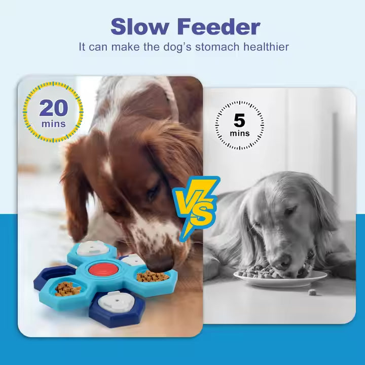 Dog Puzzle Toy – Honeycomb Interactive Feeder Harmony Pet Supplies Scarborough