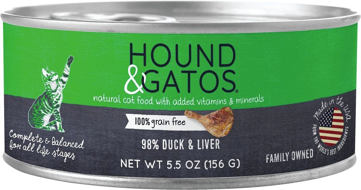 Hound & Gatos - Duck and Liver - Cat Food