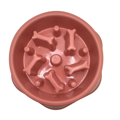 Slow Feeder Dog Bowl – Bone-Shaped for Healthy Eating Harmony Pet Supplies Scarborough