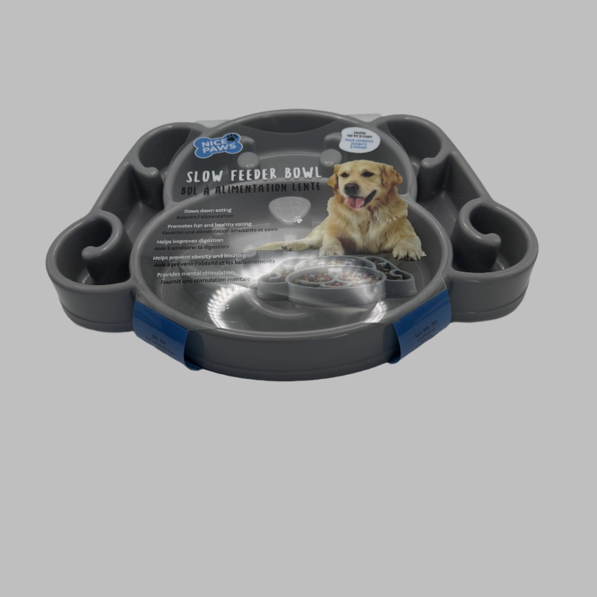 Dog Slow Feeder Bowl – Puppy Shape for Healthy Digestion Harmony Pet Supplies Scarborough