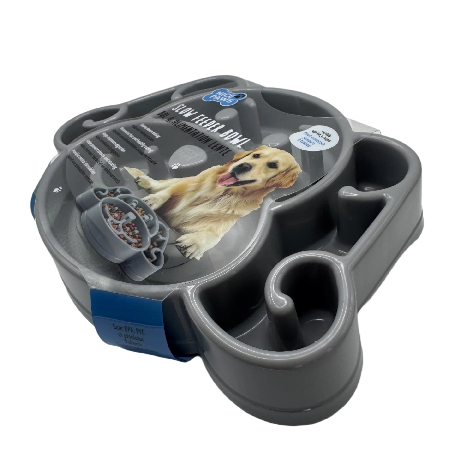 Dog Slow Feeder Bowl – Puppy Shape for Healthy Digestion Harmony Pet Supplies Scarborough