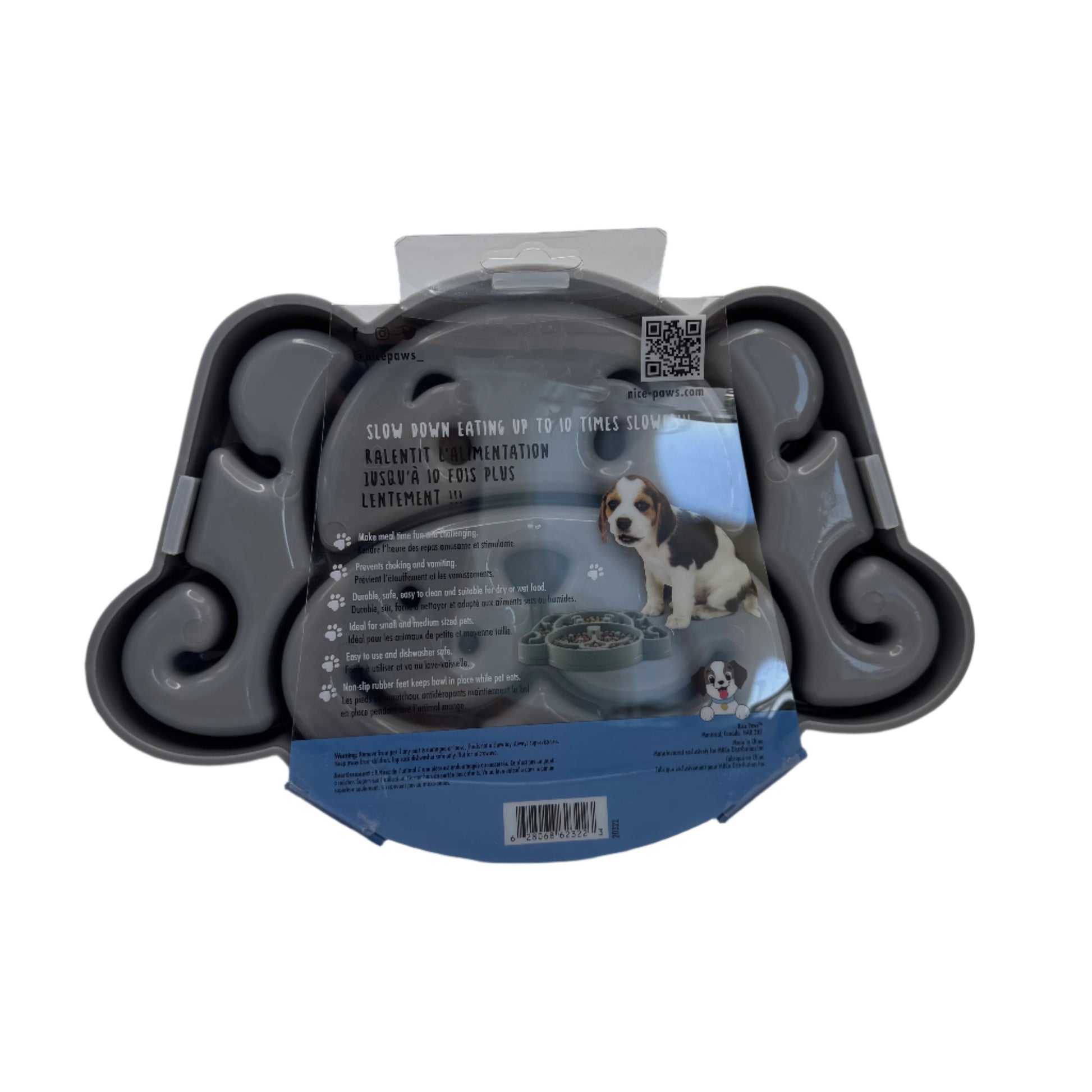 Dog Slow Feeder Bowl – Puppy Shape for Healthy Digestion Harmony Pet Supplies Scarborough