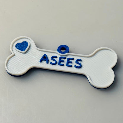Personalized Pet Name and Number Tag with Swivel Snap Hook Harmony Pet Supplies Scarborough
