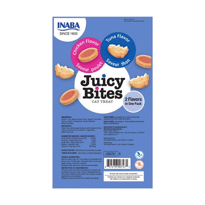 Inaba - Chicken/Tuna Juicy Bites - Cat Treat Back