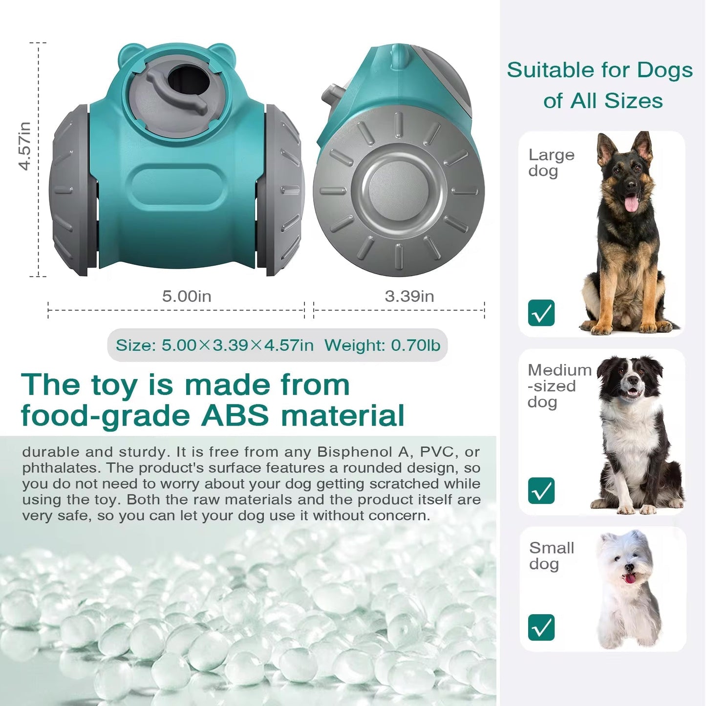Dog Slow Feeder – Interactive Bear-Shaped Toy Harmony Pet Supplies Scarborough