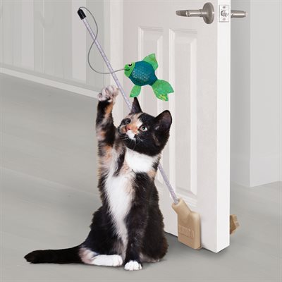 KONG Connects Angler Door Teaser Cat Toy