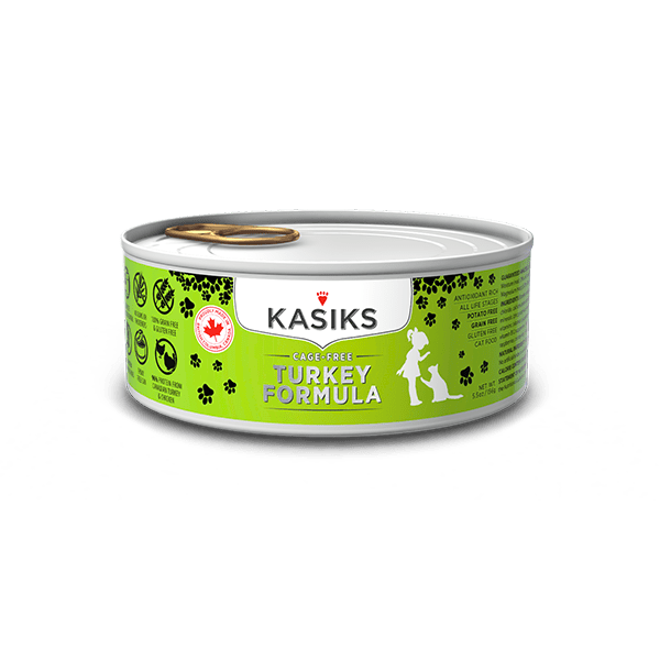 Kasiks - Cage Free Turkey - Cat Food