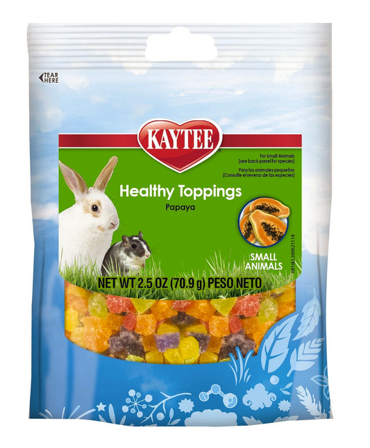 Kaytee-HealthyPapayaToppings - Front side