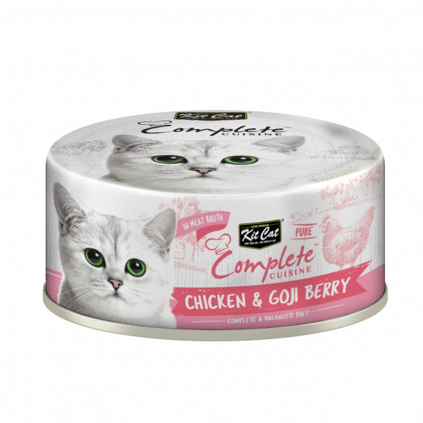 Kit Cat - Chicken and Goji Berry in Broth - Cat Food