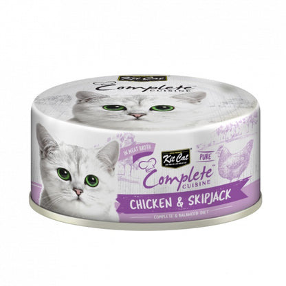 Kit Cat - Chicken and Skipjack in Broth - Cat Food