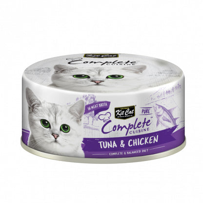 Kit Cat - Tuna and Chicken in Broth - Cat Food