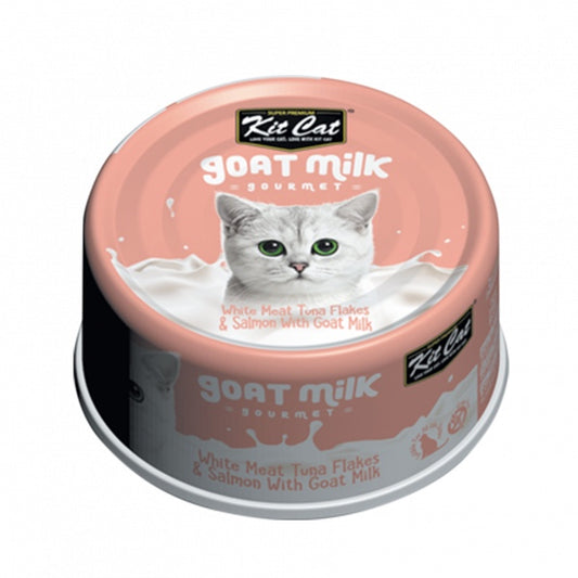 Kit Cat - Tuna and Salmon with Goat milk - Cat Food