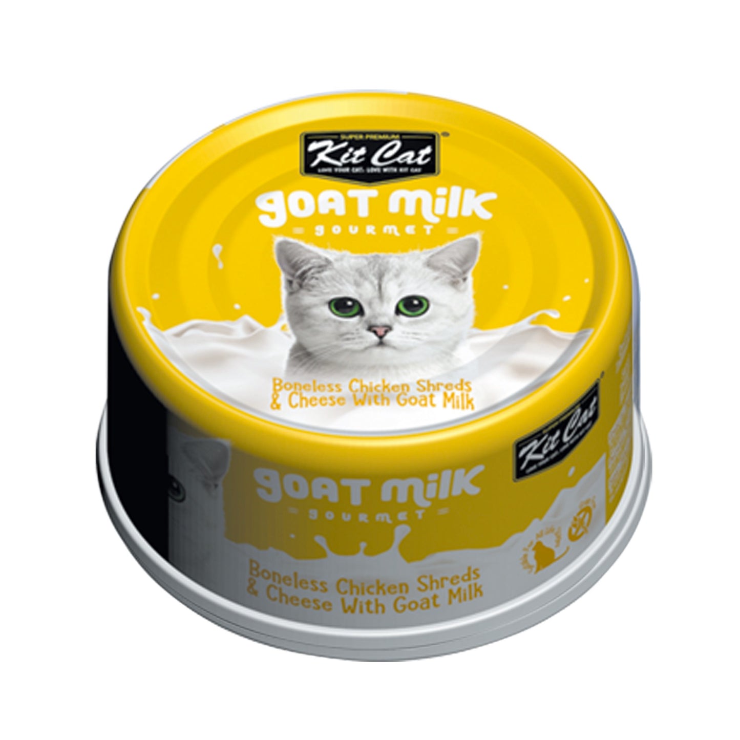 Kit Cat - Chicken and Cheese with Goat Milk - Cat Food