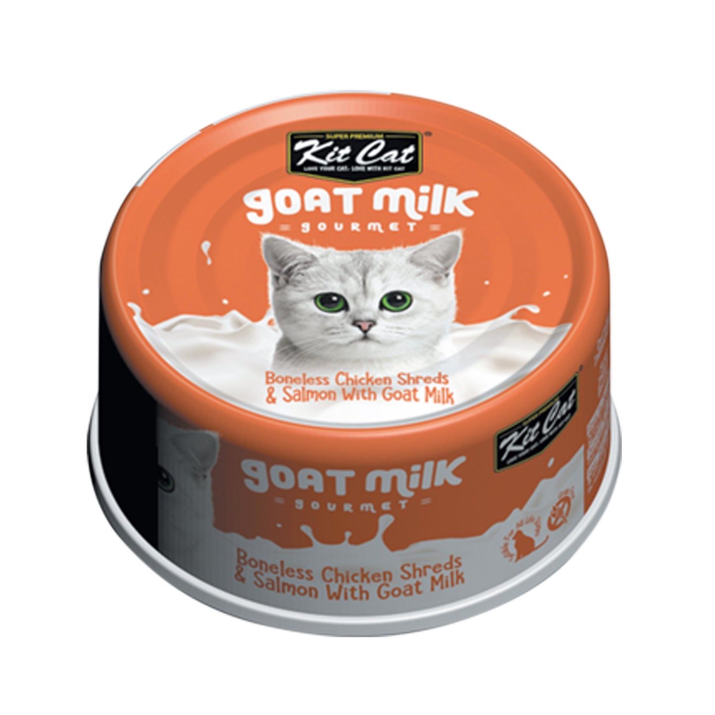 Kit Cat - Chicken and Salmon with Goat Milk - Cat Food