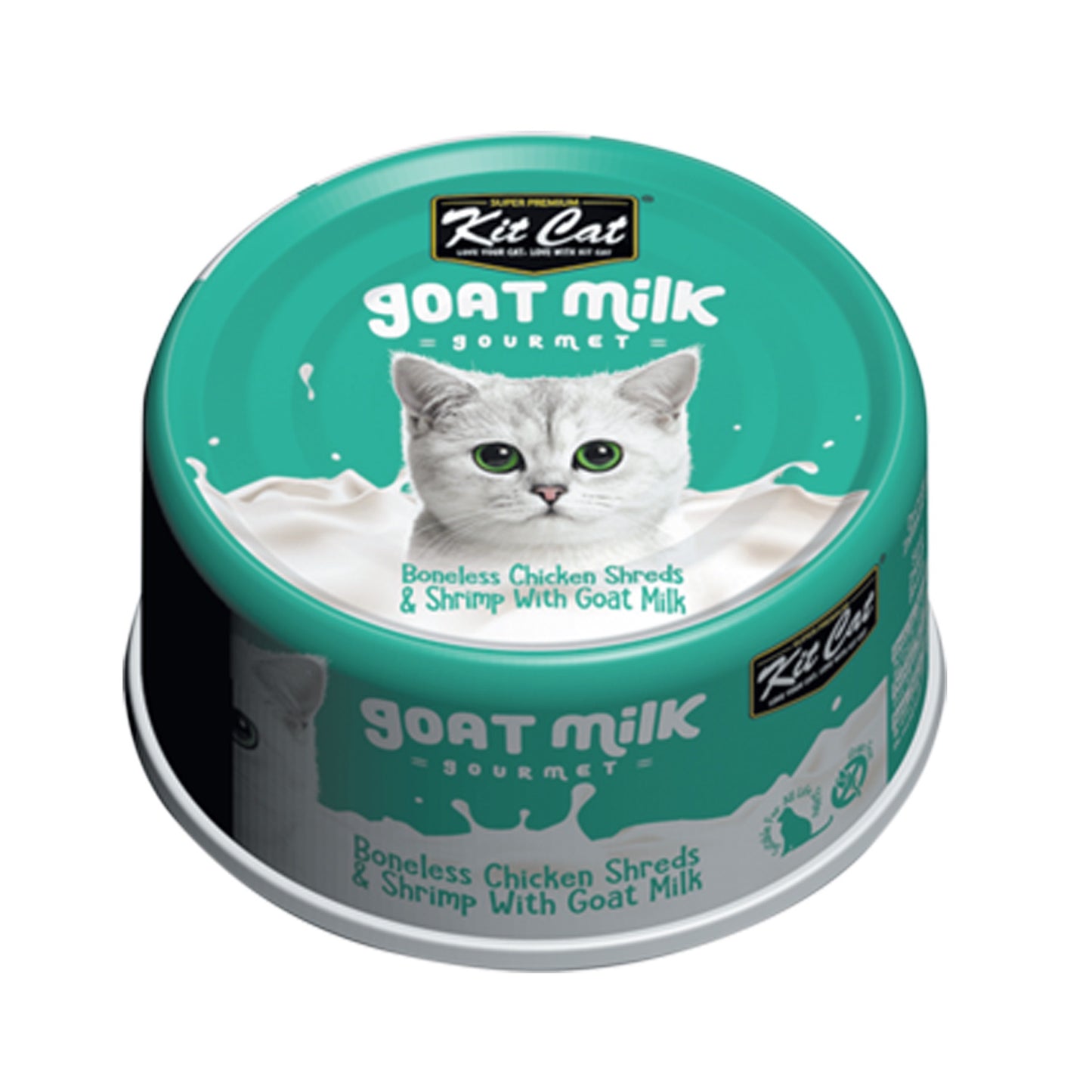 Kit Cat - Chicken and Shrimp with Goat milk - Cat Food