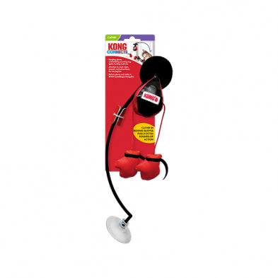 Kong Connects Window Boxing Cat Toy Front