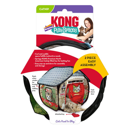 Kong PlaySpaces Bungalow - Cat Toy