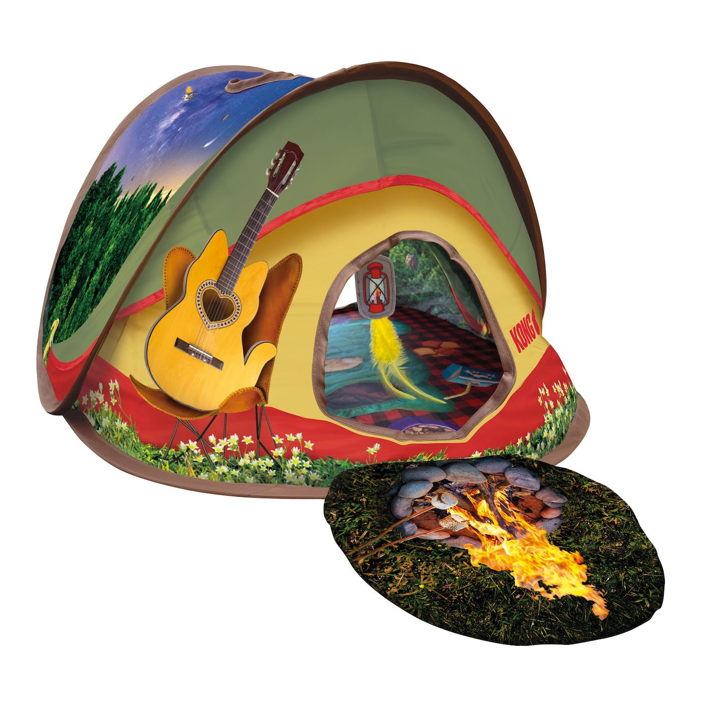 KongPlaySpacesGlampingTent-CatToy Front