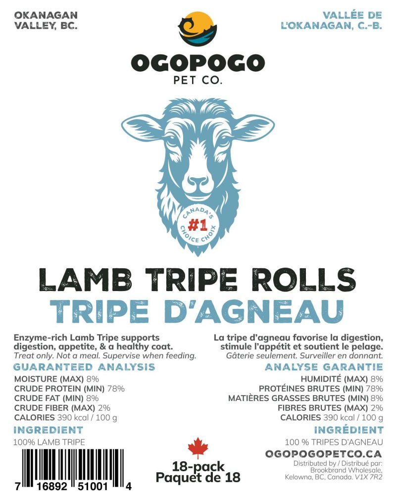 Ogopogo - Lamb Tripe Rolls