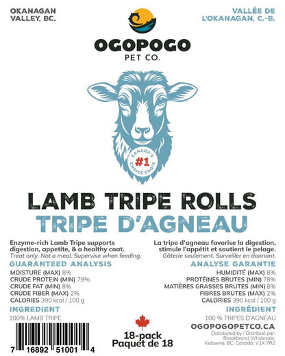Ogopogo - Lamb Tripe Rolls