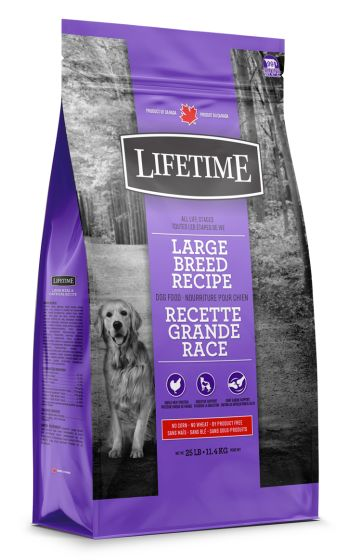 Lifetime - All Life Stages -  Large Breed - Chicken & Oatmeal Recipe Dog food