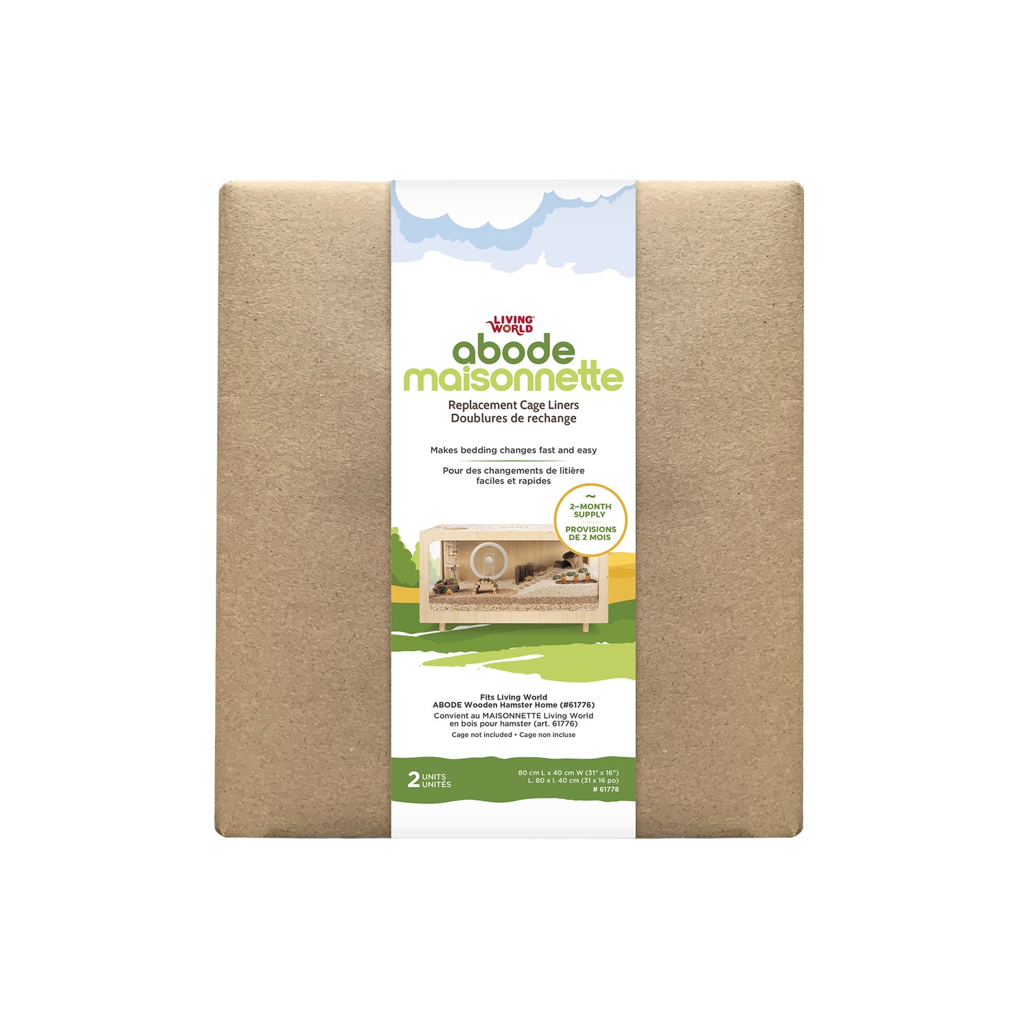 Living World ABODE Replacement Cage Liner