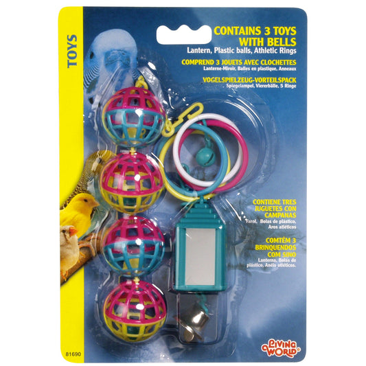 Living World - Value Pack Assortment - Bird Toy Front