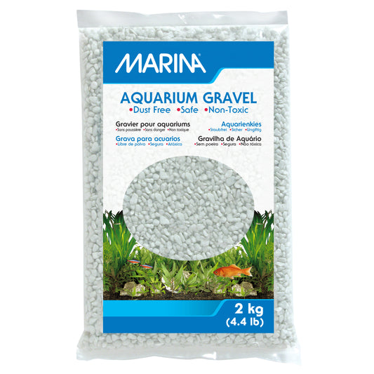 Marina Cream White Decorative Aquarium Gravel