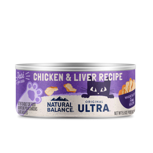 Natural Balance - Chicken and Liver Pate - Cat Food