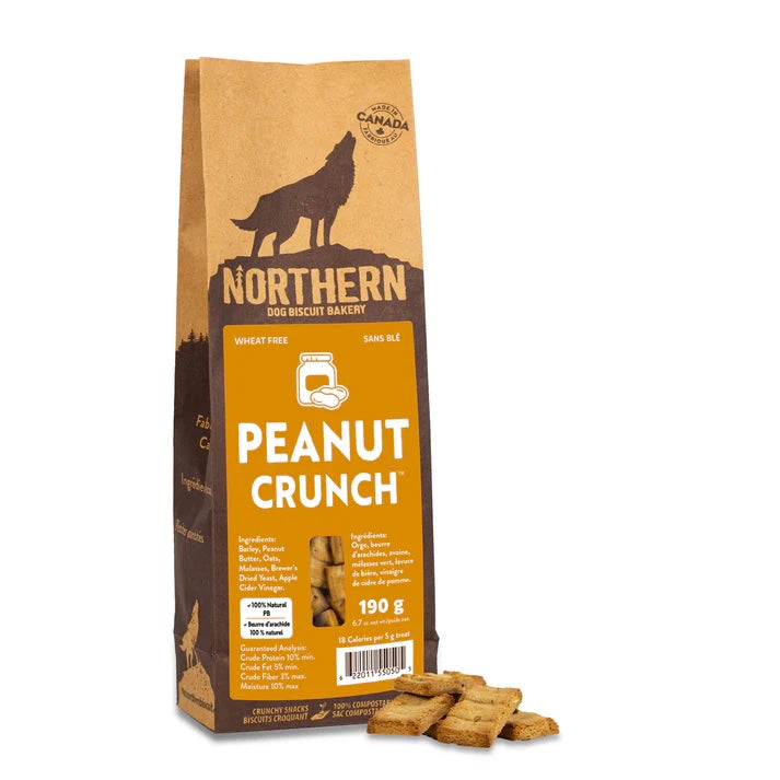 Northern Pet Peanut Crunch Dog Biscuits Front