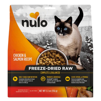 Nulo - Freeze dried Chicken & Salmon - Cat Food