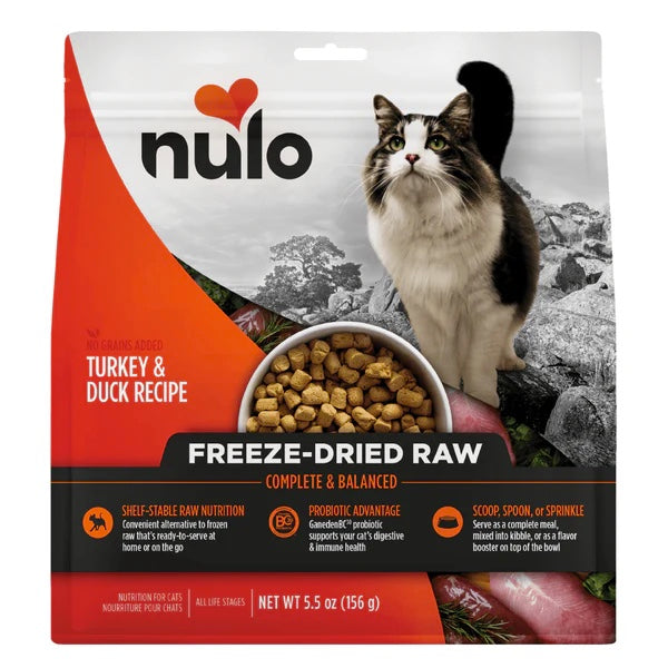 Nulo - Freeze Dried Turkey & Duck - Cat Food