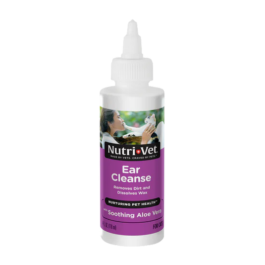 Nutri-Vet-Ear Cleanse Aloe Vera- Cat Front