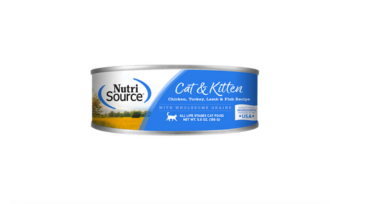 NutriSource - Cat and Kitten - Chicken, Turkey & Lamb