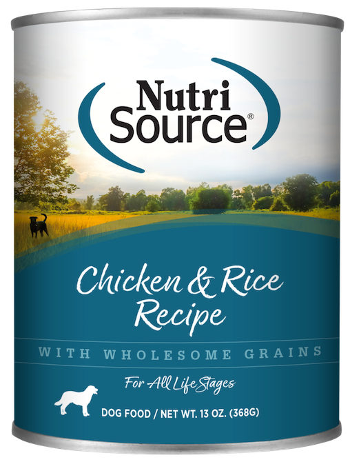 NutriSource - Chicken & Rice Recipe - Wet Dog Food