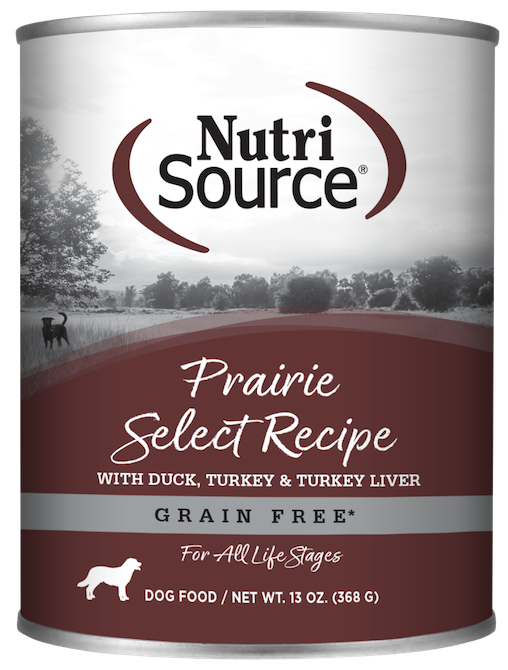 NutriSource - Grain Free Prairie Select Recipe - Wet Dog Food