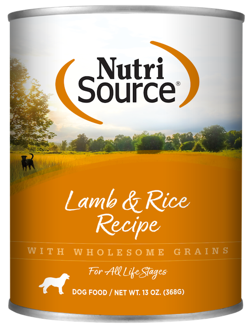 NutriSource - Lamb & Rice Recipe - Wet Dog Food