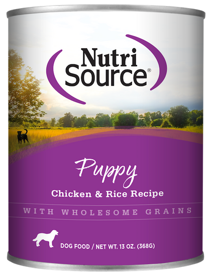 NutriSource - Puppy Chicken & Rice Recipe - Wet Dog Food