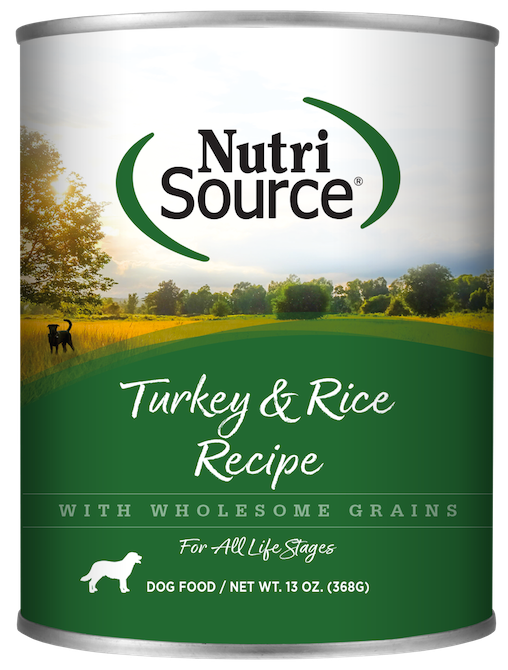 NutriSource - Turkey & Rice Recipe - Wet Dog Food