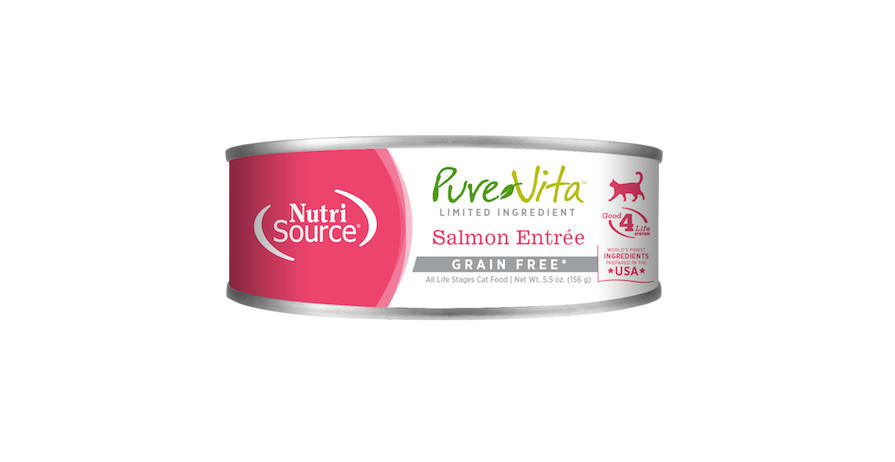 NutriSource Pure Vita - Salmon Entree - Cat Food