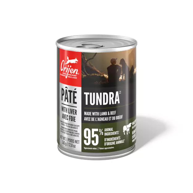 ORIJEN Pate Tundra Recipe with Liver Wet Dog Food 363g | Harmony Pet Supplies Scarborough