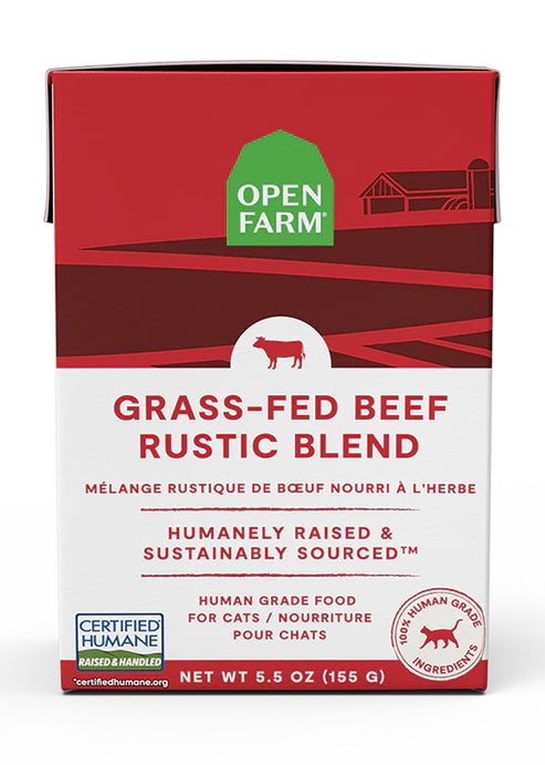 Open Farm - Grass-Fed Beef Rustic Blend - Cat Food