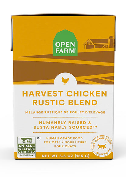 Open Farm - Harvest Chicken Rustic Blend - Cat Food