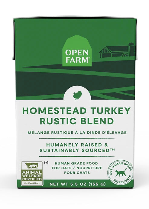 Open Farm - Homestead Turkey Rustic Blend - Cat Food