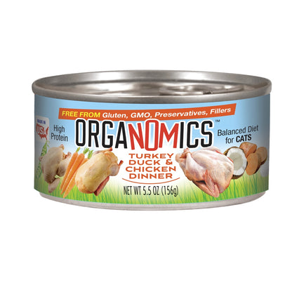 Organomics - Turkey, Duck and Chicken Dinner - Cat Food