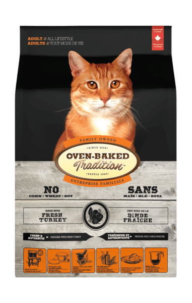 Oven-Baked - Turkey - Adult Cat Food