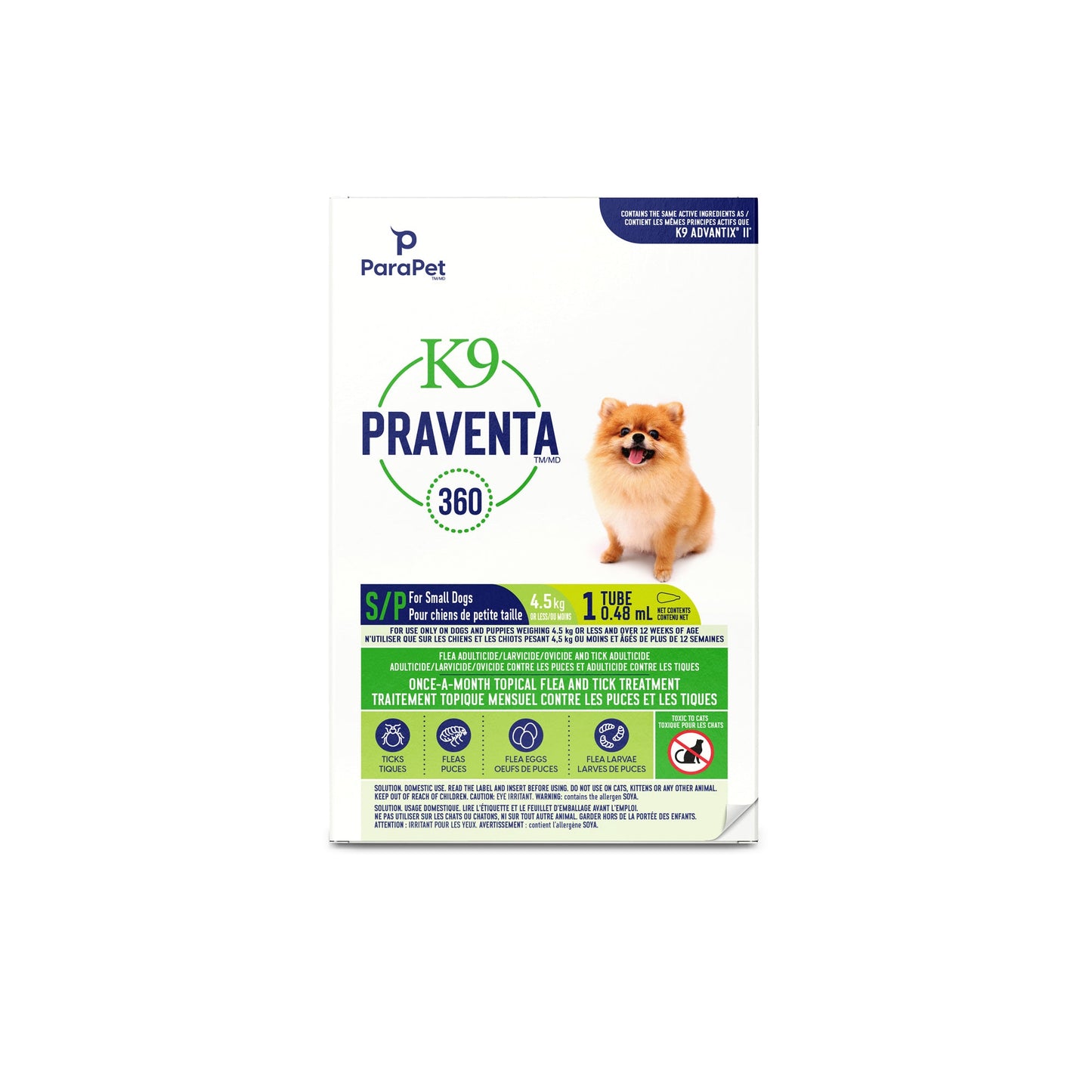 K9 Praventa 360 Flea & Tick Treatment Harmony Pet Supplies Scarborough
